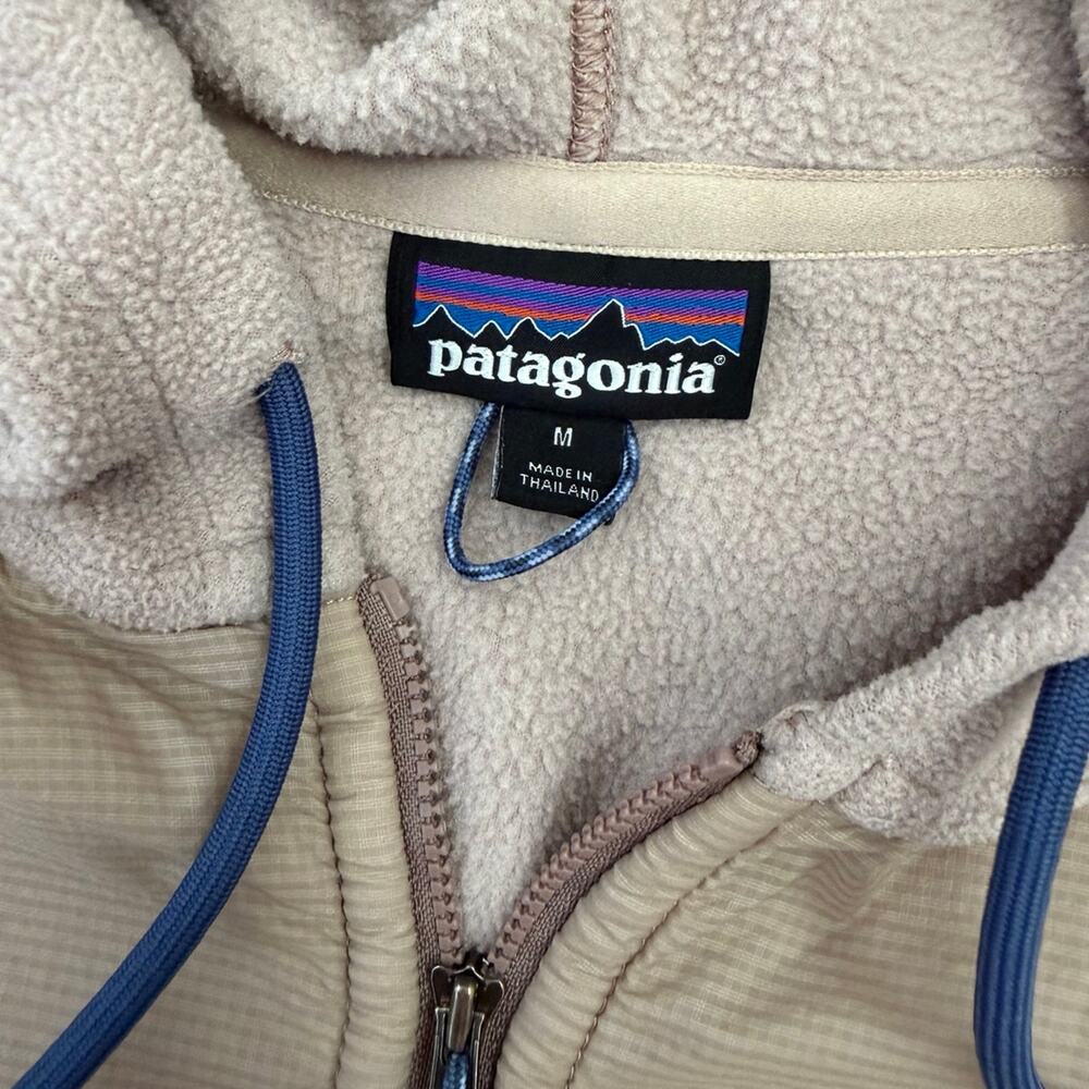 Patagonia Women’s Microdini Fleece Hoodie Zip Up Jacket Sz M - Picture 7 of 9